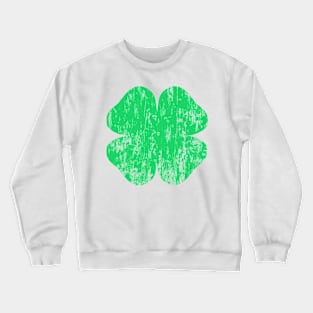 Distressed Clover Crewneck Sweatshirt